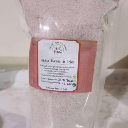 Harina tostada de trigo