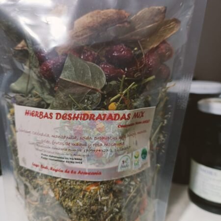 Hierbas deshidratadas y molidas