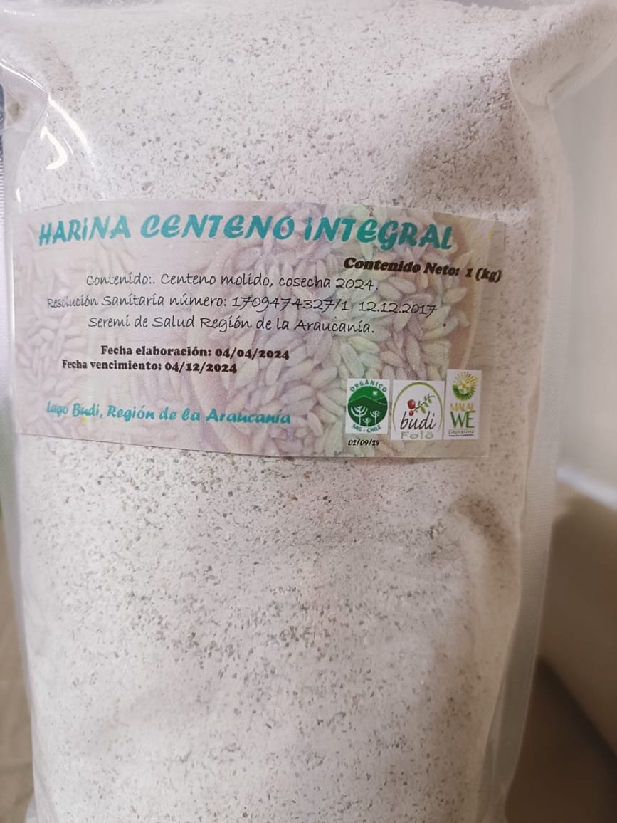 harina integral de centeno