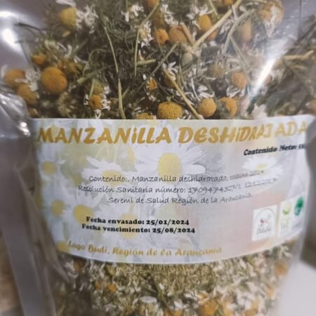 Manzanilla deshidratada